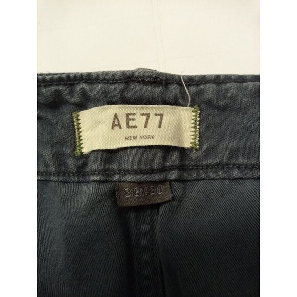 Men's AE 77 American Eagle Blue Khakis & Tan Khakis Size of Both 33 X 30… - Picture 15 of 15